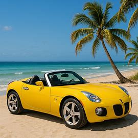yellow solstice at the beach