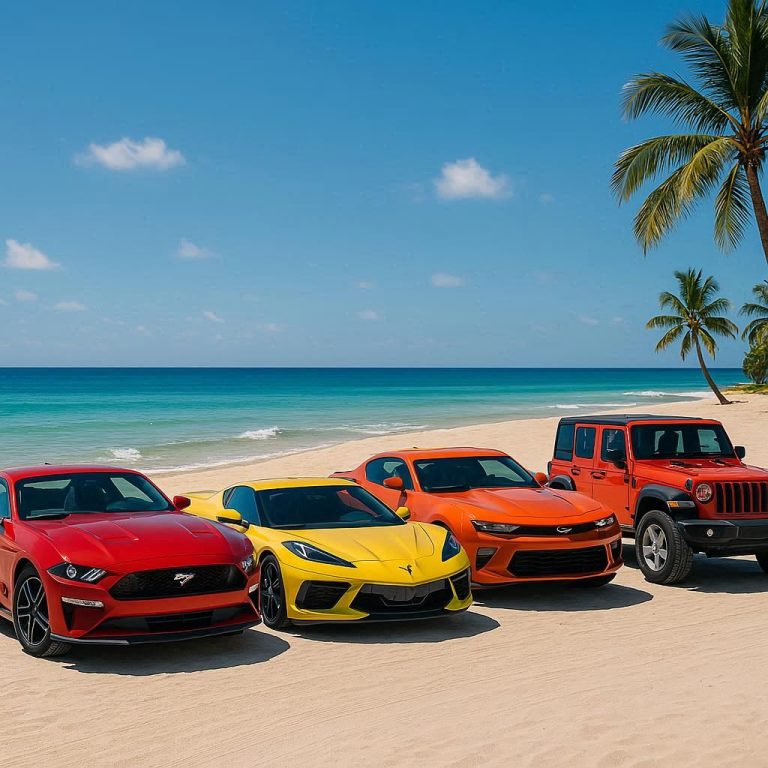 Four Iconic American Cars
