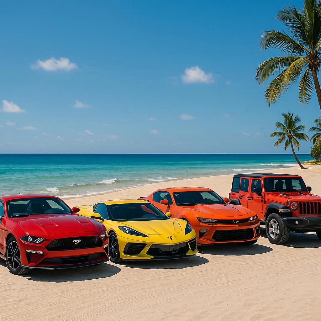 Four Iconic American Cars