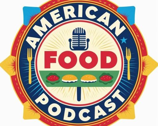 American Food Podcast Logo